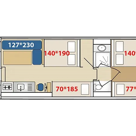 船屋 Bateau Unique A Quai - 8 Pers. - Api-1-46-35
